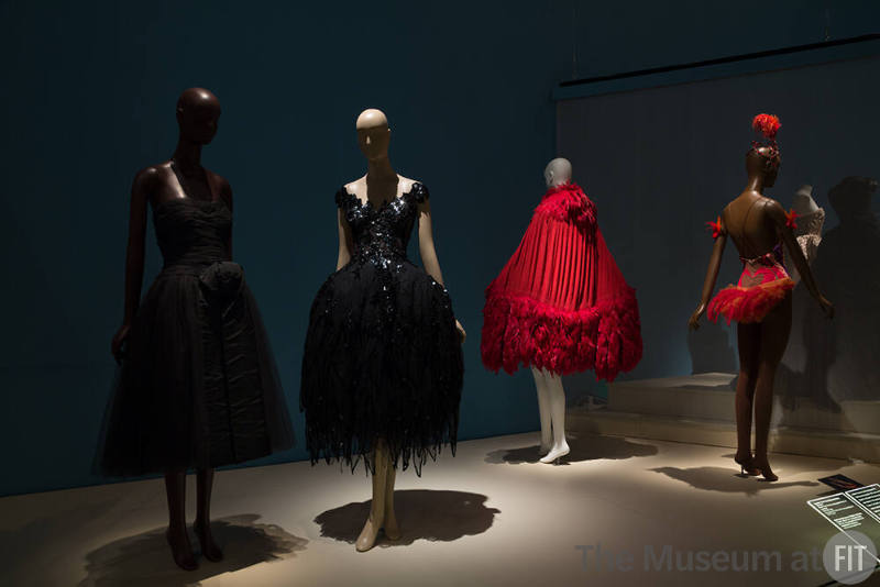 Ballerina installation platform view of mannequins