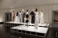 An overview of the section in Reinvention and Restlessness: Fashion in the Nineties highlighting Minimalism. 