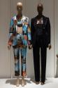 A detail of the Technology section, featuring designs by Todd Oldham (left) and Alexander McQueen for Givenchy (right). 