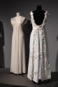 Designing Women_34 Alix Grès, Evening Dress, Paris, 1964 (P90.20.1); Ann Lowe, Debutante Gown, New York, 1965 (2009.70.1)