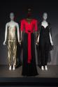 BFD_24 Left to right 79.187.26 (ensemble), 81.145.3 (dress), 2016.78.8 (jacket), P90.19.1 (jumpsuit)