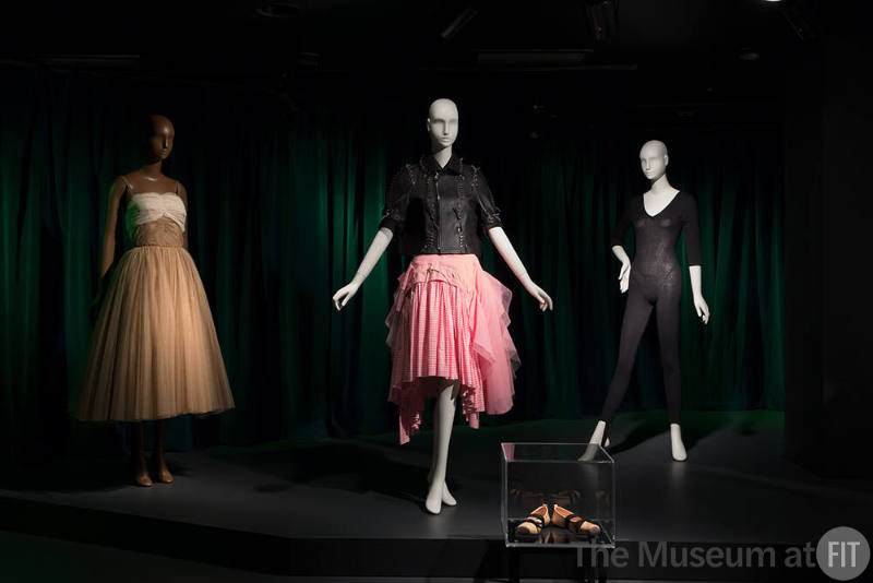 Ballerina installation platform view of mannequins