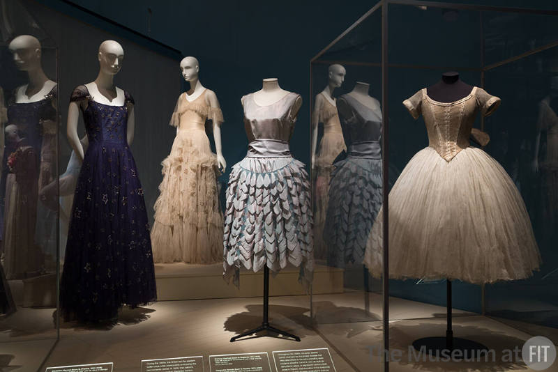 Ballerina installation platform view of mannequins