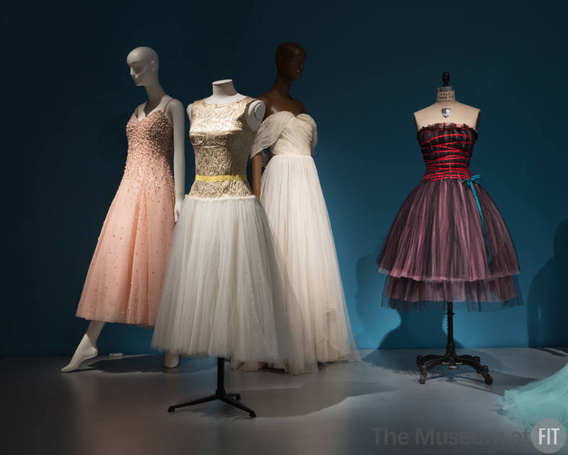 Ballerina installation platform view of mannequins