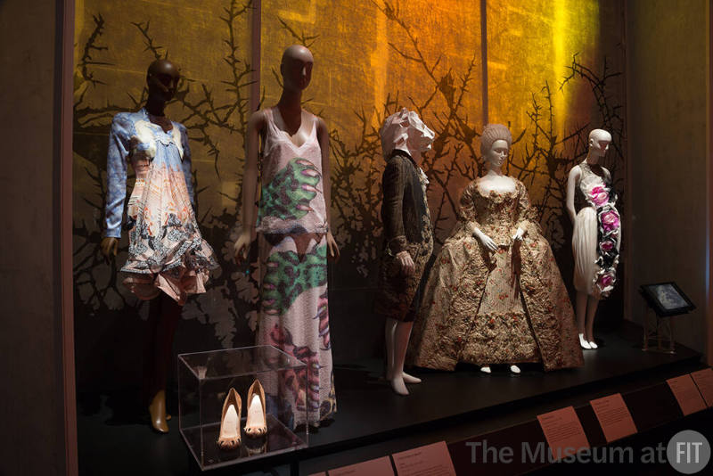 Fairy Tale Fashion exhibition platform view of mannequins