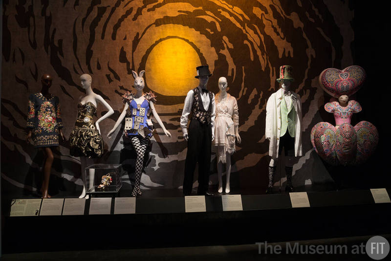 Fairy Tale Fashion exhibition platform view of mannequin