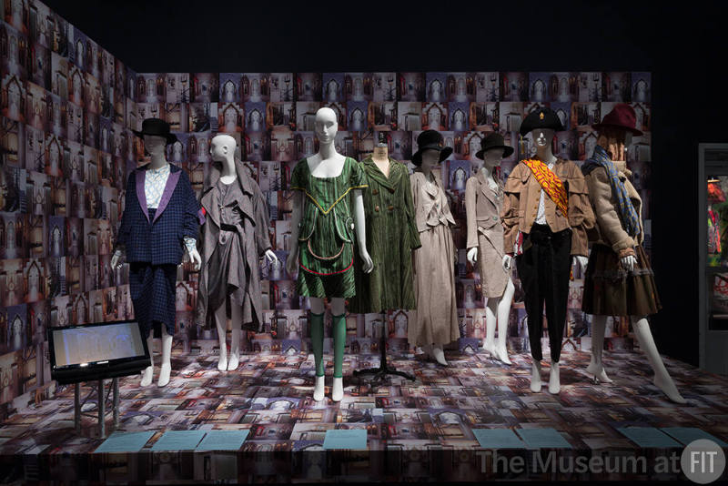 Susanne Bartsch exhibition platform view of mannequins