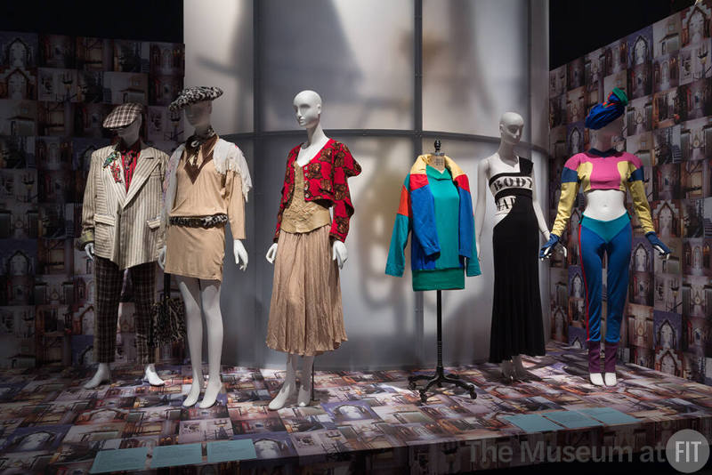 Susanne Bartsch exhibition platform view of mannequins