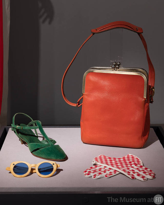 Accessories by Claire McCardell, Capezio, and Coach, circa 1953-circa 1955