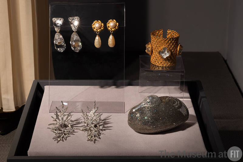 Accessories by Judith Leiber, Karl Lagerfeld, Dominique Aurientis, and unidentified designers, 1980-circa 1988