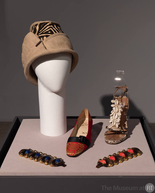 Accessories by unidentified designers, Azzedine Alaïa, Christian Louboutin, circa 1990-1995