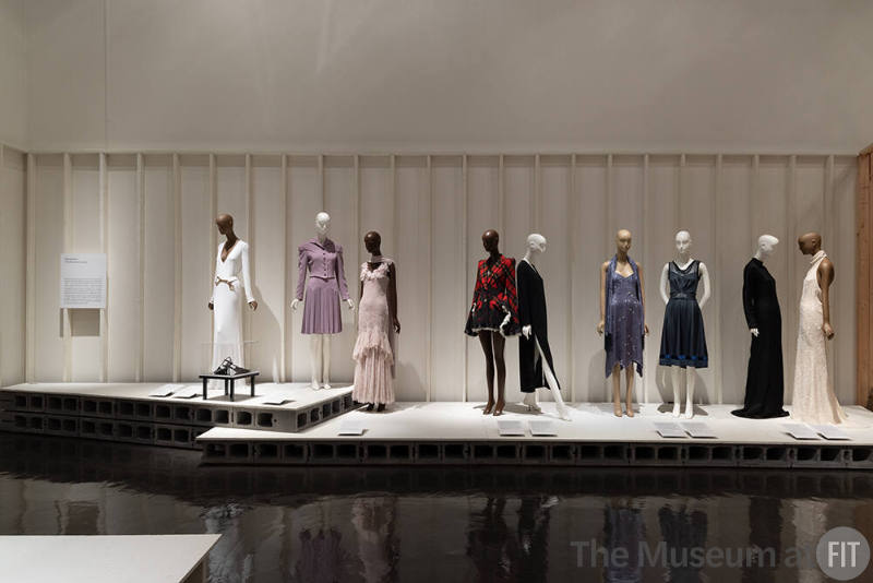 An overview of the section in Reinvention and Restlessness: Fashion in the Nineties highlighting The Revival of Luxury. 