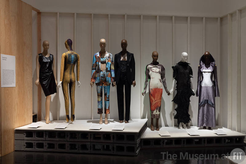 An overview of the section in Reinvention and Restlessness: Fashion in the Nineties highlighting Technology. 