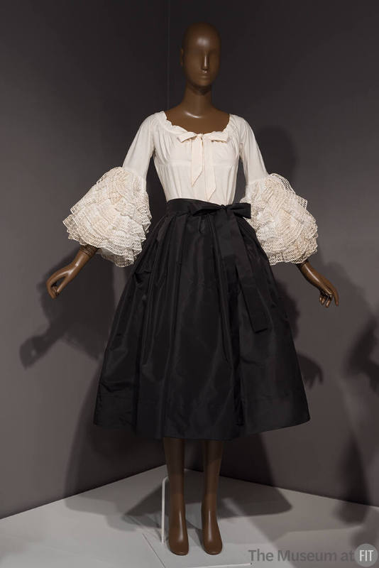 Blouse by Givenchy,  c.1952 (70.57.114)
