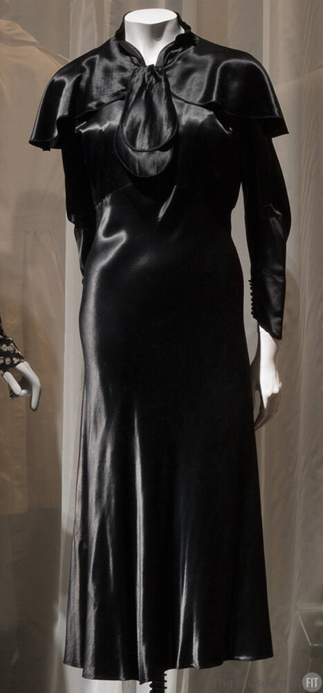 set | dress | cape