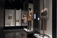 Fashioning Wonder exhibition installation view of “The Senses” and “Kunstkammer” sections with …