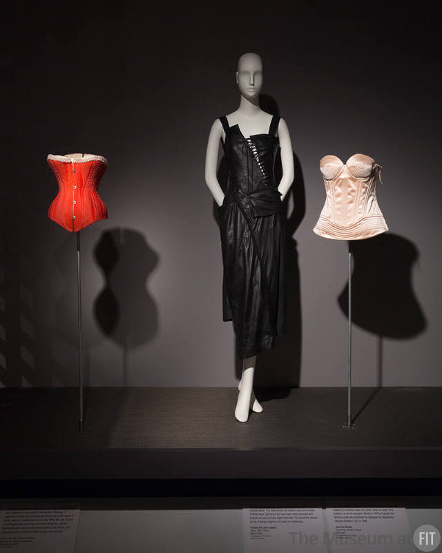 Power_Mode_13 Left to right 98.29.3 (corset), 2001.45.1 (dress), 2017.61.1 (corset)