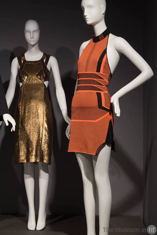 Global_23 2005.31.1 (dress), 2015.17.1 (orange dress)