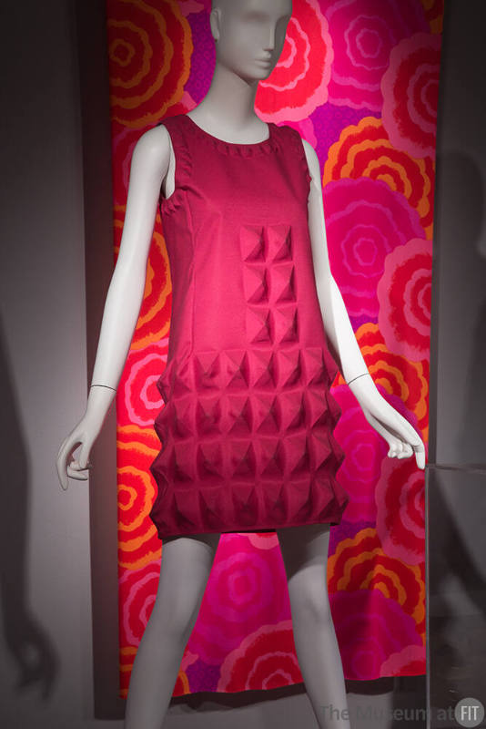 Technology_38 70.62.1 (dress),  2005.36.1 (textile wall)
