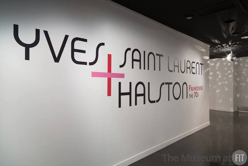 YSL+Halston_1 Entry wall text