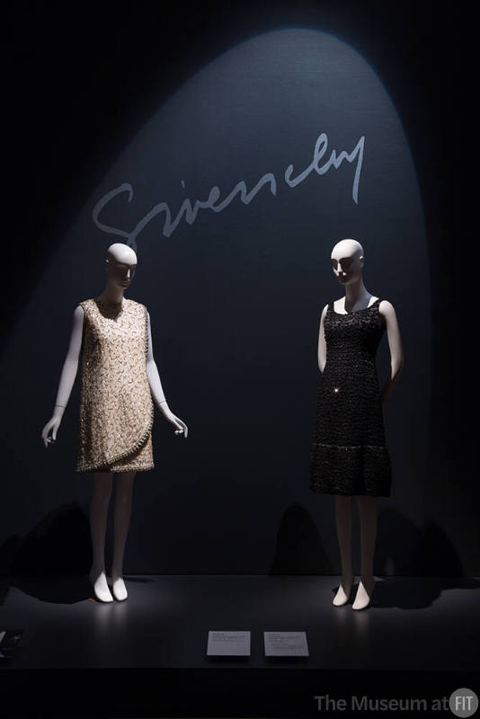 Exhibitionism_20 Left to right 79.173.1 (beaded dress), 80.181.11 (black dress)